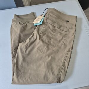 Prana Pants Womens 14 Slate Green Halle II Jogger Cargo Performance Hiking New